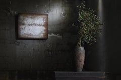 Japanese Antique Crucible 1920s-1940s / Melting Pot Flower Vase Wabisabi