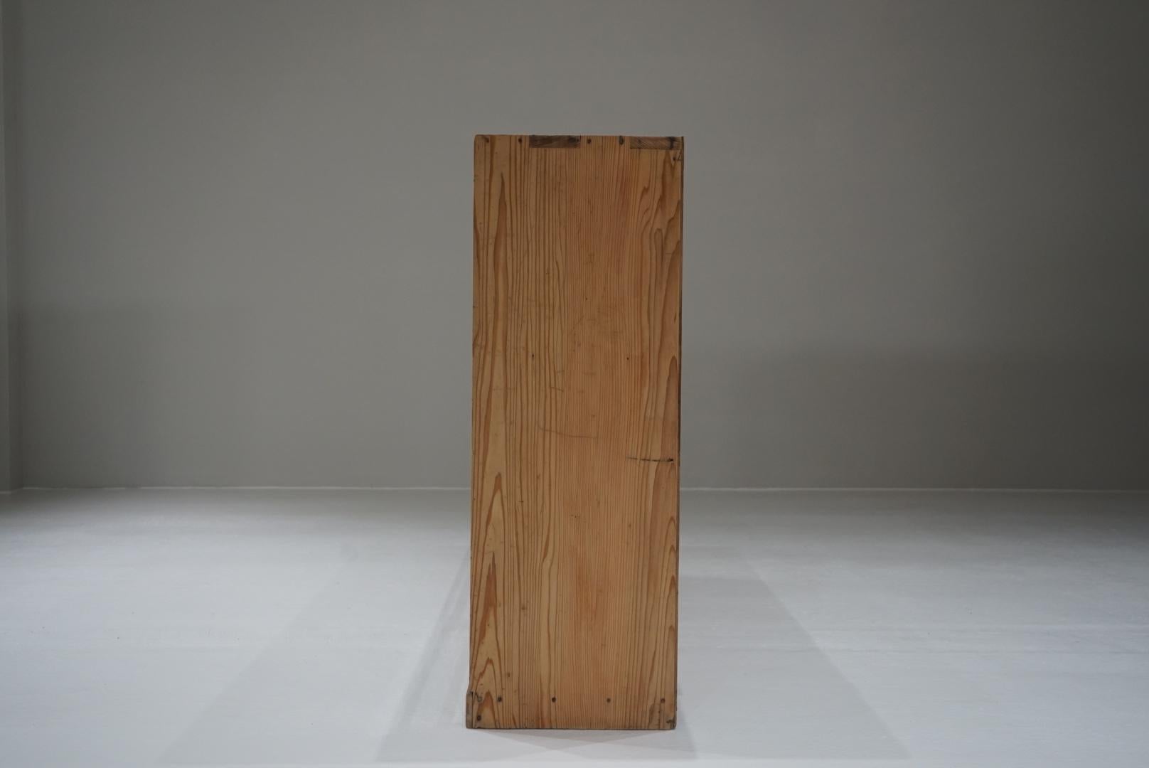 Antique Cupboard Cabinet Storage shelf Japandi en vente 1
