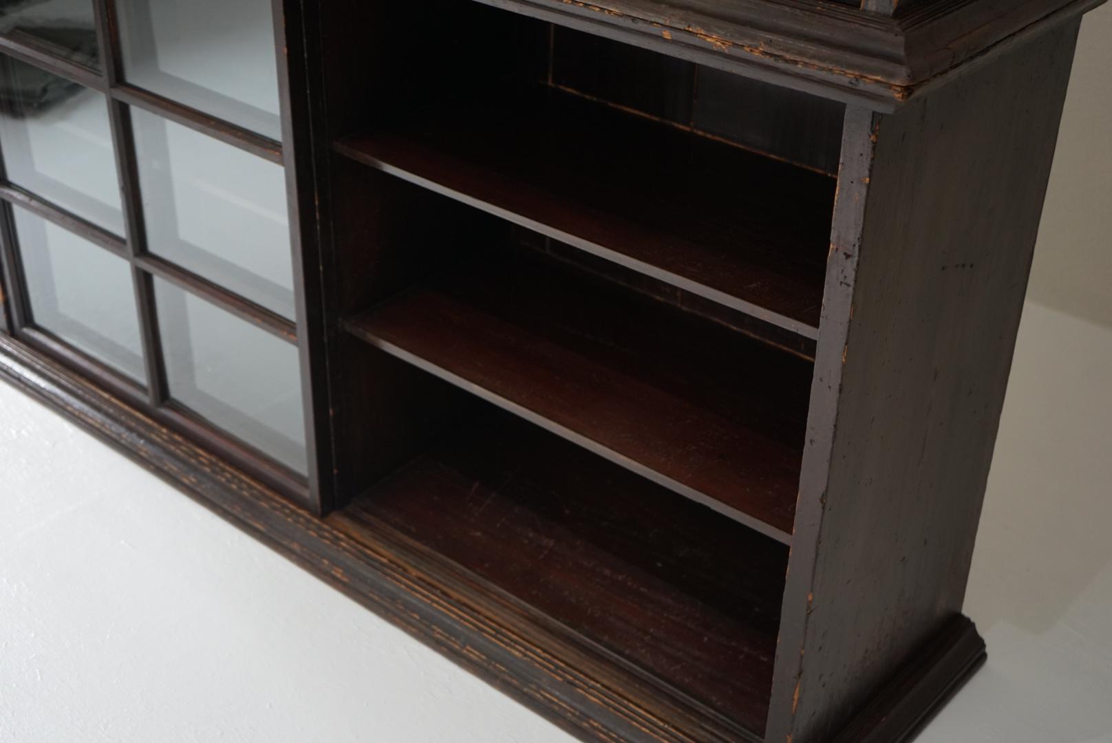 Armoire ancienne japonaise Etagères de rangement Wabi-Sabi Japandi en vente 6