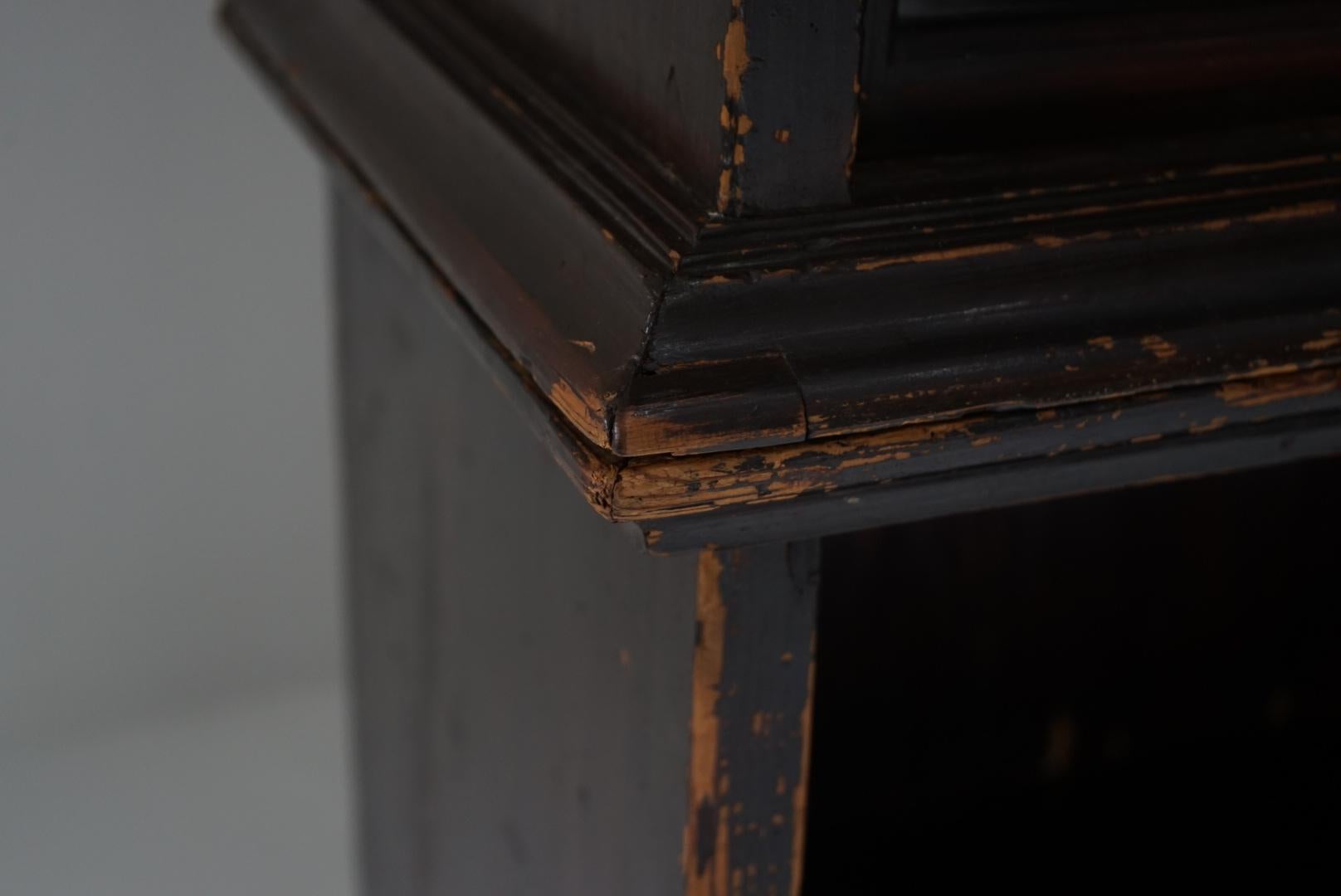 Armoire ancienne japonaise Etagères de rangement Wabi-Sabi Japandi en vente 8