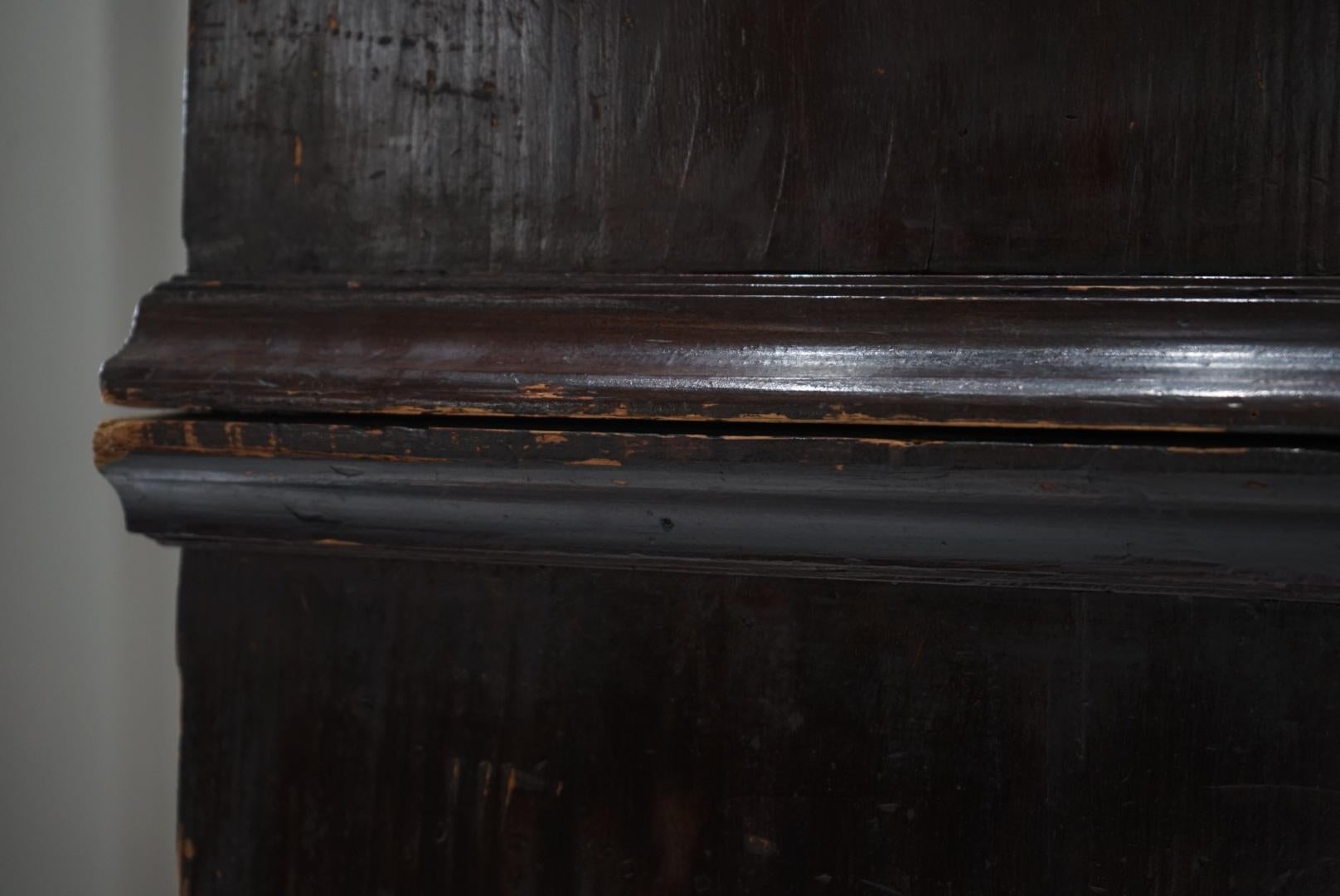Armoire ancienne japonaise Etagères de rangement Wabi-Sabi Japandi en vente 13