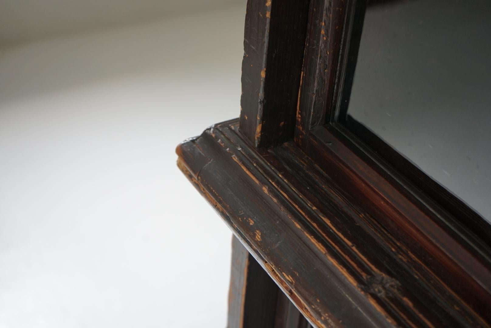 20ième siècle Armoire ancienne japonaise Etagères de rangement Wabi-Sabi Japandi en vente