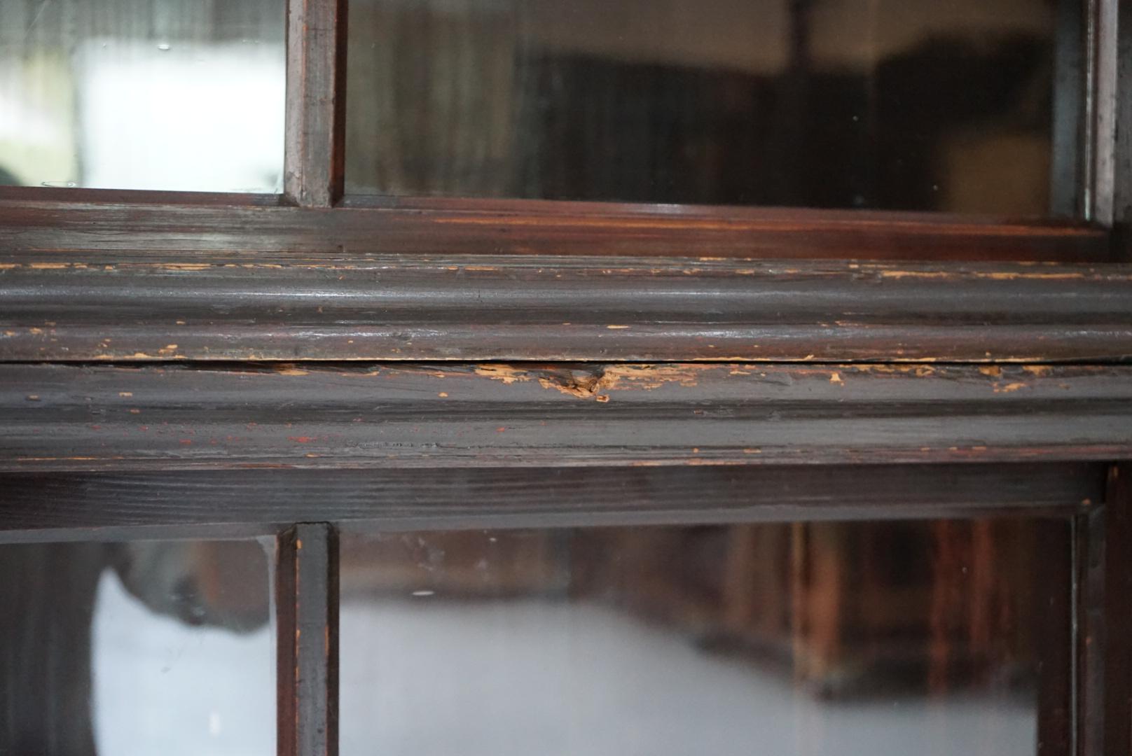 Armoire ancienne japonaise Etagères de rangement Wabi-Sabi Japandi en vente 2