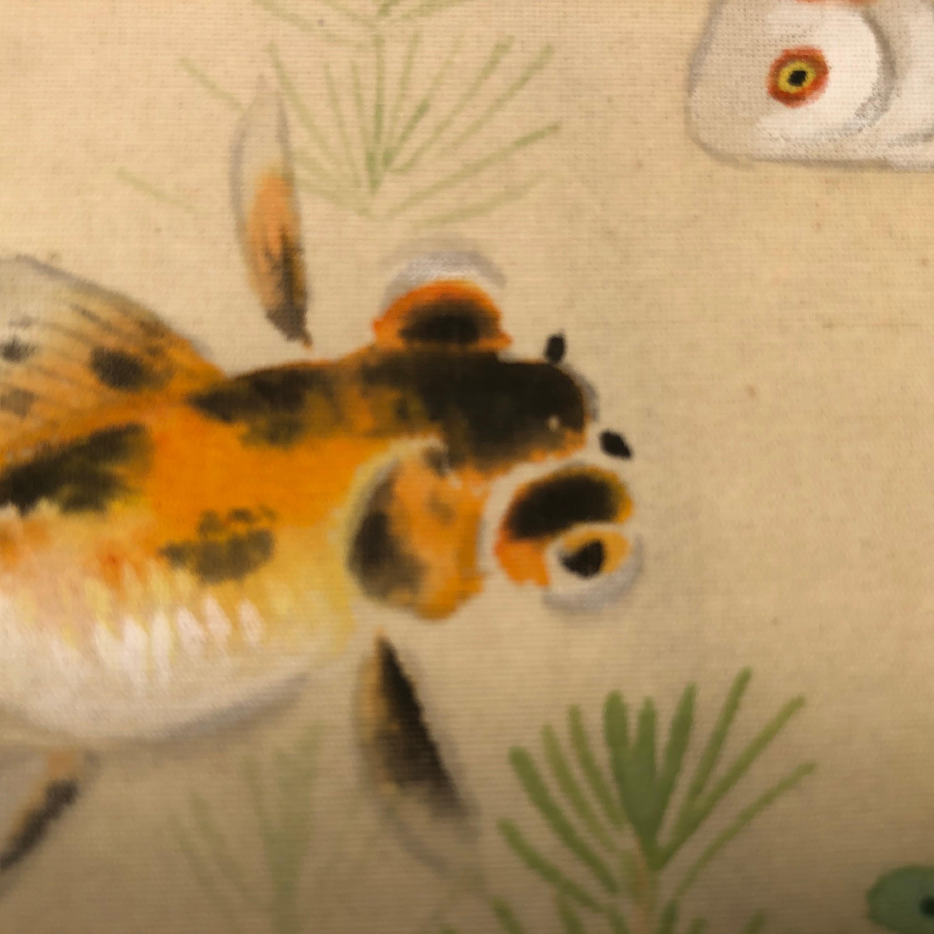 japanese goldfish painting