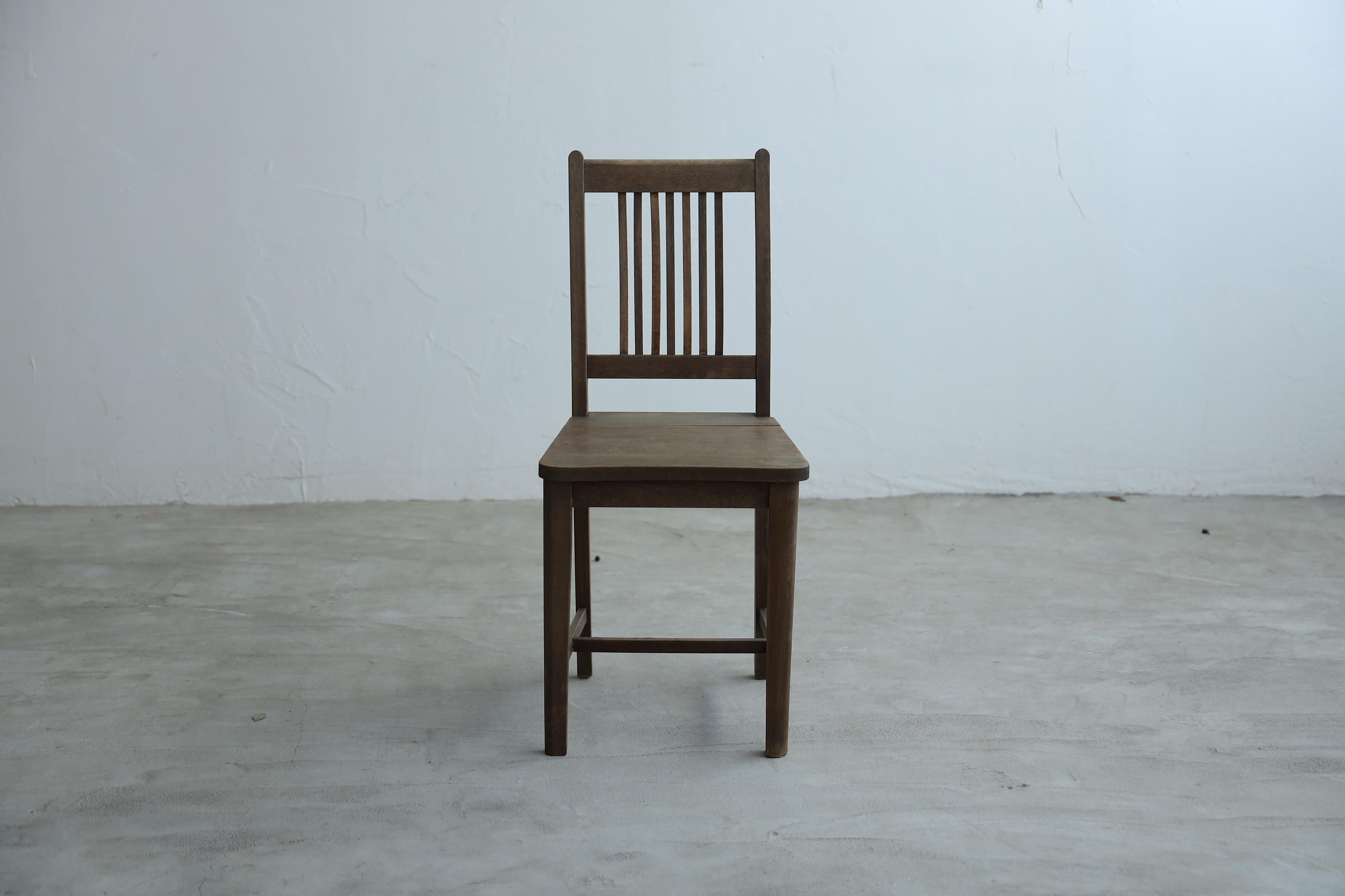Sedie da pranzo antiche giapponesi, set di 2, sedia in legno primitiva, Wabi-Sabi In condizioni buone in vendita a Katori-Shi, 12