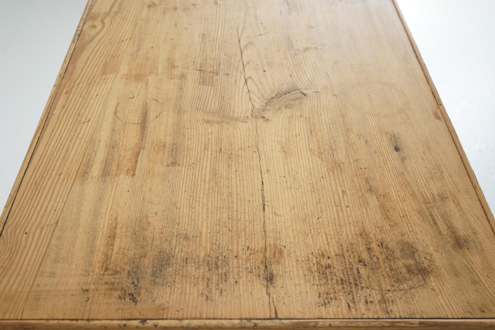 20th Century Japanese Antique Dining Table Primitive Japandi For Sale