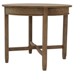 Japanese Antique Dining table Round Table Japandi