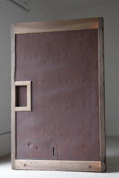 Japanese Antique Door 1800s-1860s/Architecture Wabi-Sabi Gates
