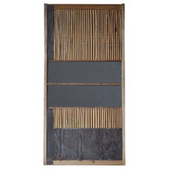 Japanese Antique Door 1860s-1920s / Wall Decoration Wabisabi