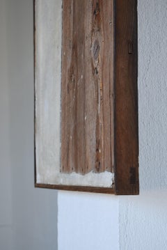 Japanese antique Door 'Abstract Art' 1800s-1900s/Architecture Wabisabi Art