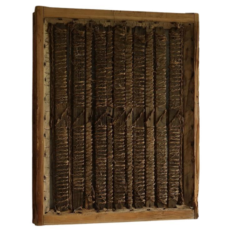 Puerta Japonesa Antigua, Arte Abstracto Wabi Sabi, Años 1860-1900