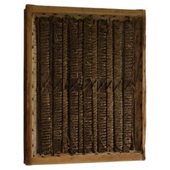 Puerta Japonesa Antigua, Arte Abstracto Wabi Sabi, Años 1860-1900