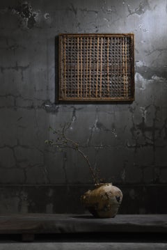 Japanese Antique Door "Wall Decoration" 1860s-1900s / Abstract Art Wabi Sabi