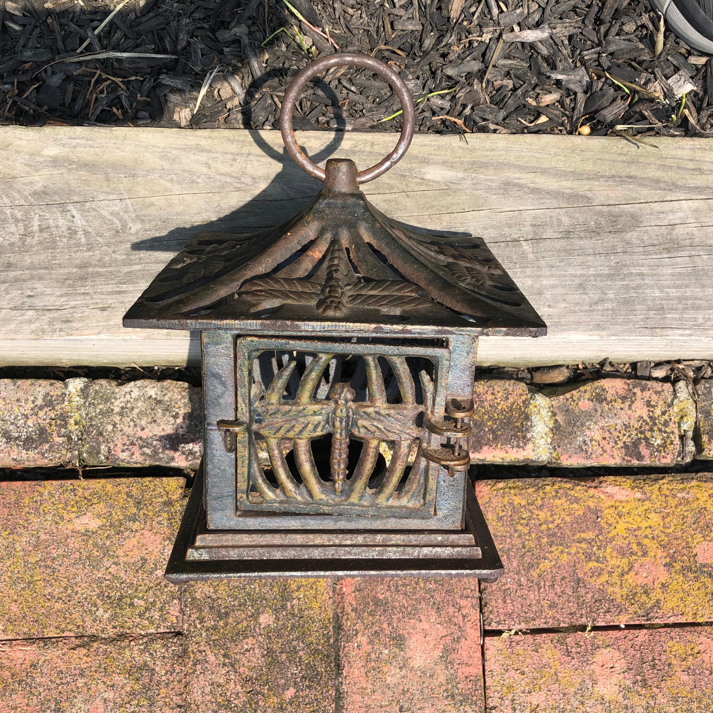 Japanese Antique Dragonfly Lantern 5