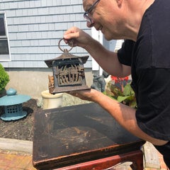 Japanese Antique Dragonfly Lantern
