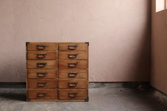 Antiquités japonaises 1860s-1900s ① / Buffet Tansu Wabi Sabi