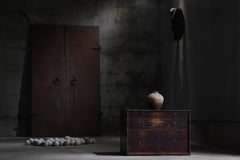 Meuble de rangement japonais ancien des années 1860 à 1900 / Armoire Wabi Sabi Tansu