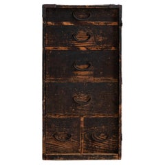 Japanese Antique Drawer 1860s-1900s / Storage Tansu Wabisabi