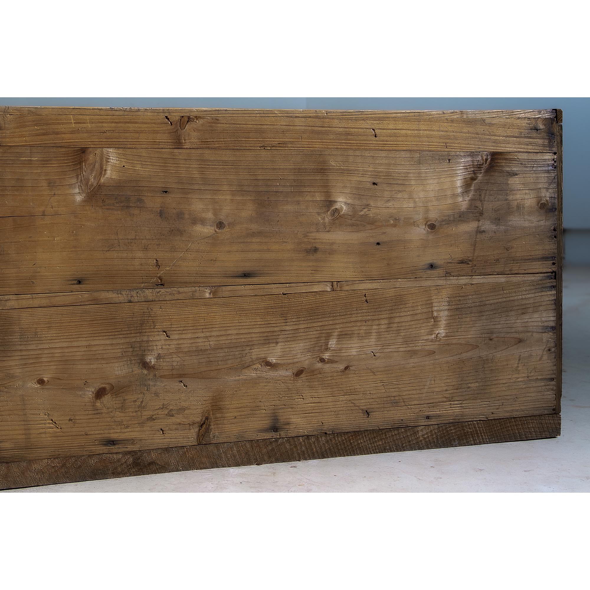Cassettiera giapponese antica e rustica wabi sabi mid tansu degli anni 1860-1920 in vendita 7