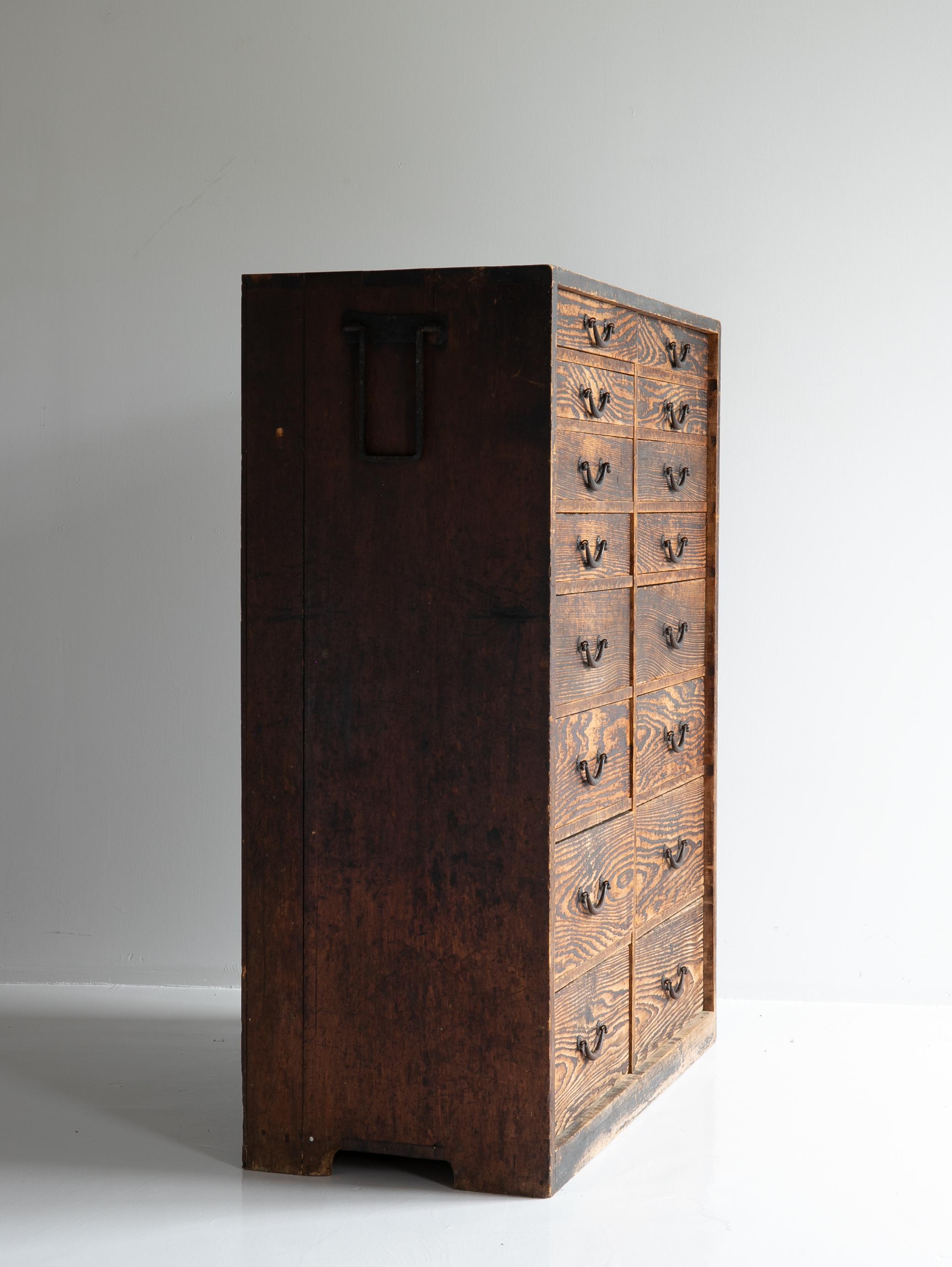 Japanese Antique Drawer 1860s-1920s / Sideboard Wabi Sabi en venta 2