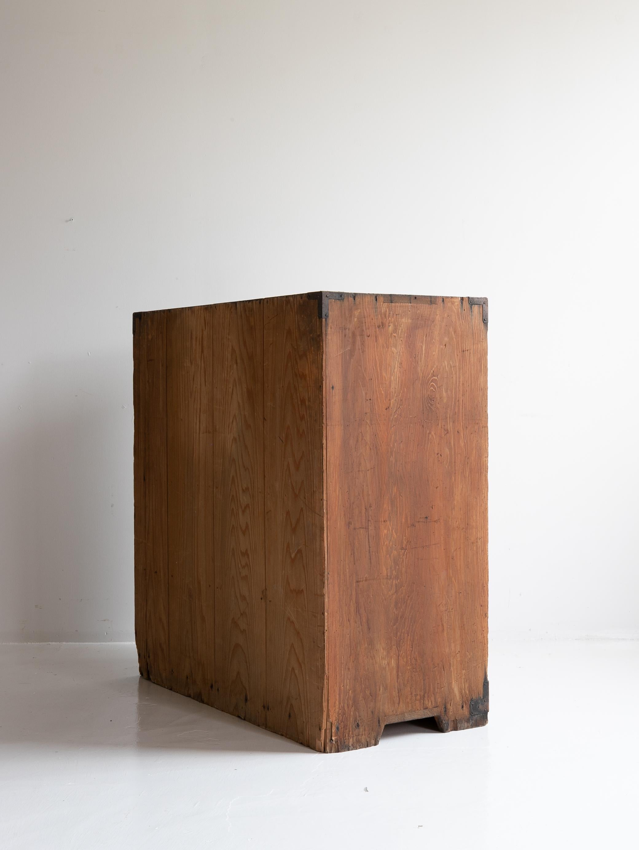 Japanese Antique Drawer 1860s-1920s / Sideboard Wabi Sabi en vente 3