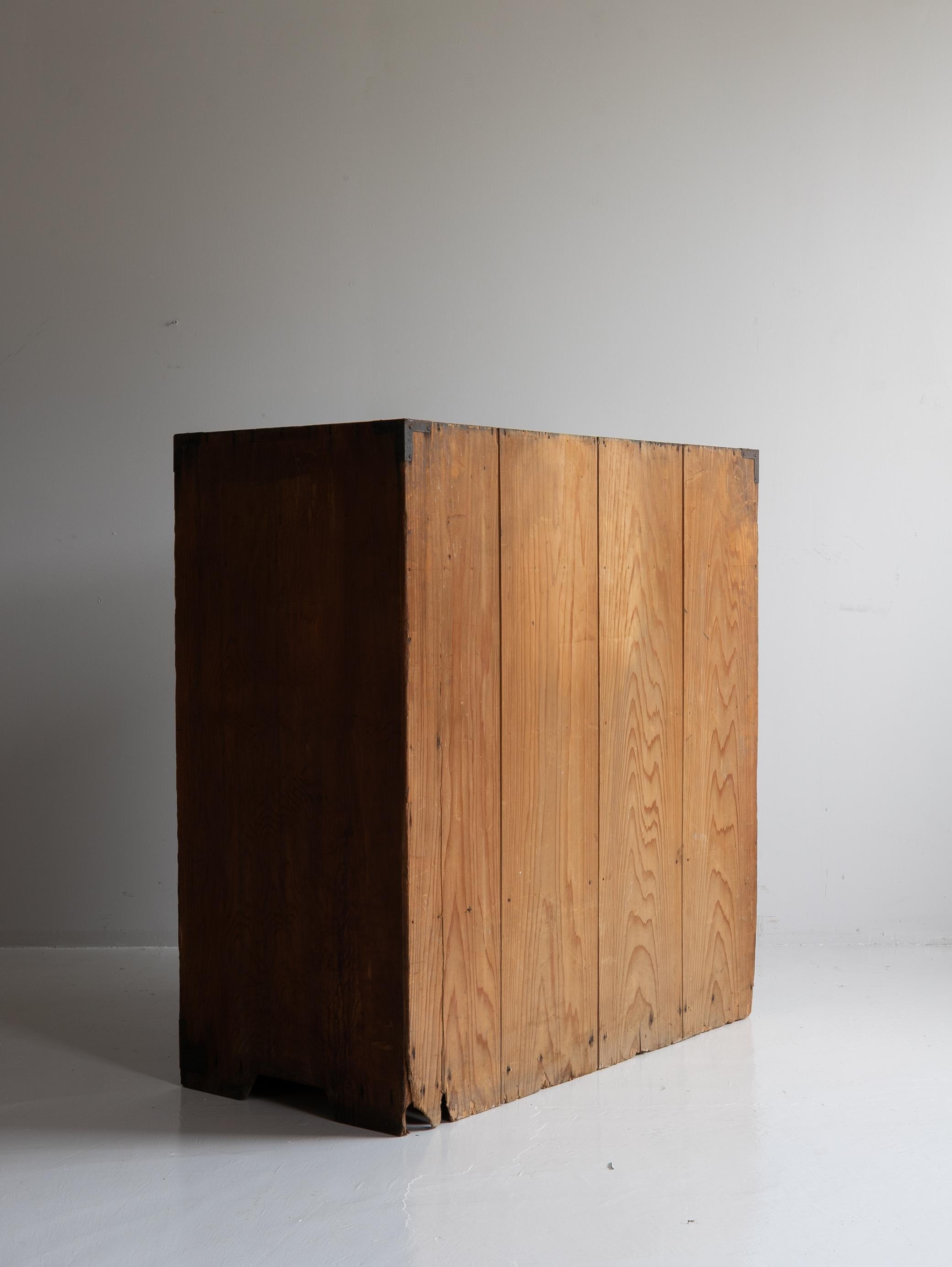 Japanese Antique Drawer 1860s-1920s / Sideboard Wabi Sabi en vente 4