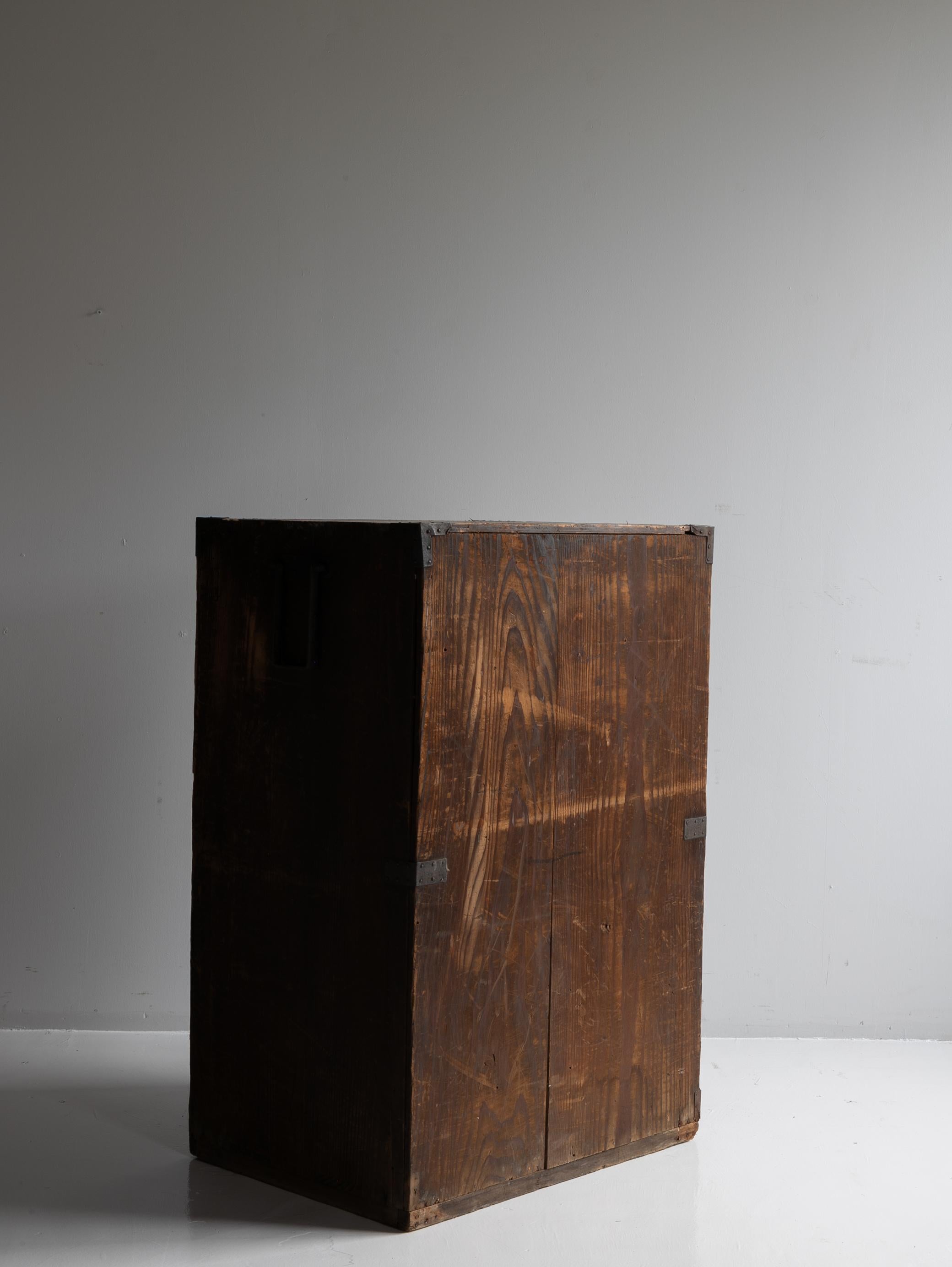 Japanese Antique Drawer 1860s-1920s / Sideboard Wabi Sabi For Sale 9