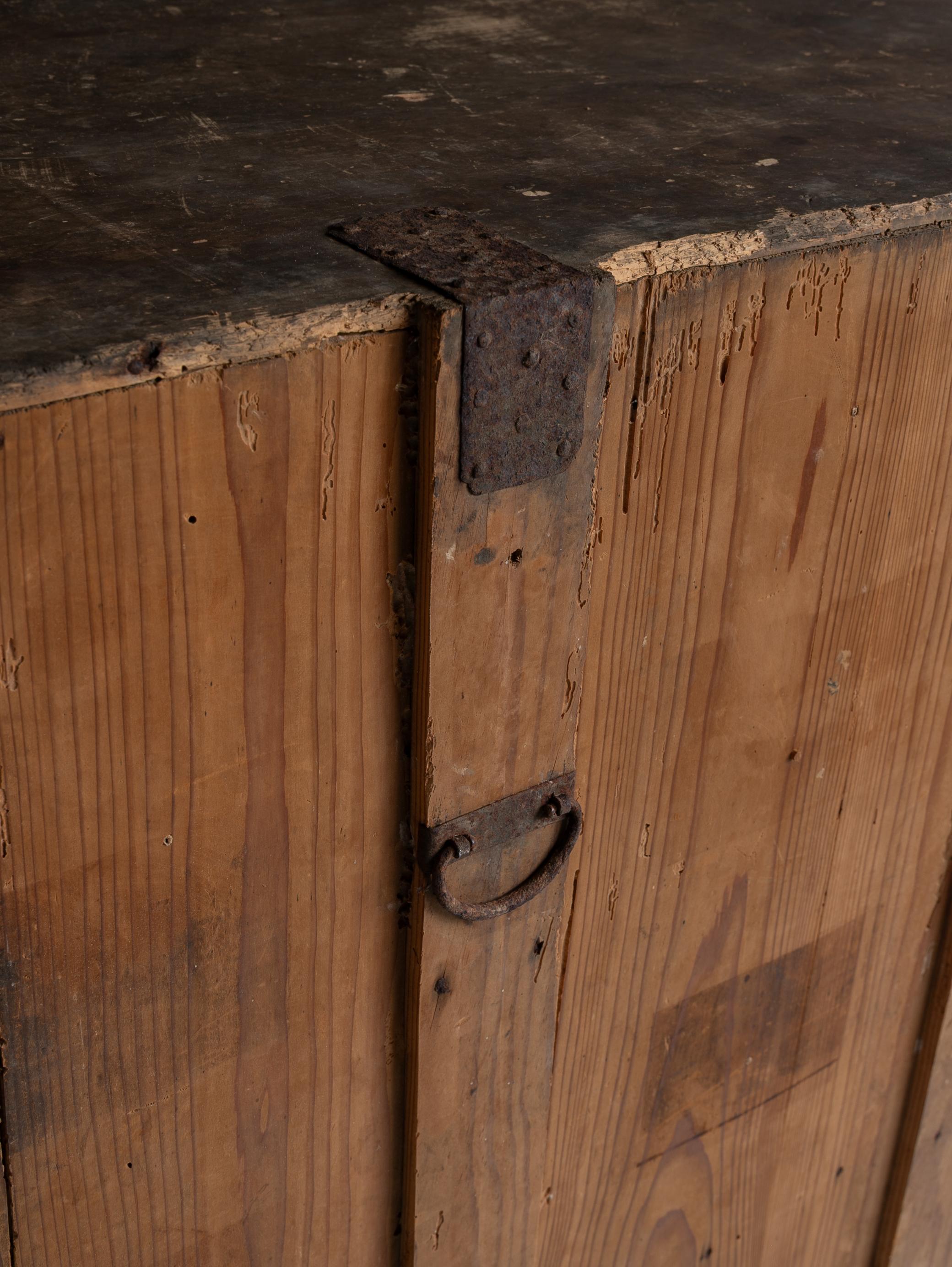 Japanese Antique Drawer 1860s-1920s / Sideboard Wabi Sabi For Sale 10