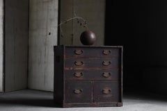 Tiroir japonais ancien des années 1860 à 1920 / Tansu Wabi Sabi