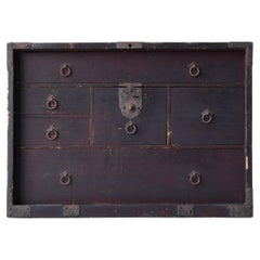 Cajón Antiguo Japonés Años 1860-1920 / Tansu Wabisabi