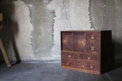 Japanese Antique Drawer 1920s-1940s / Paulownia chest of drawer