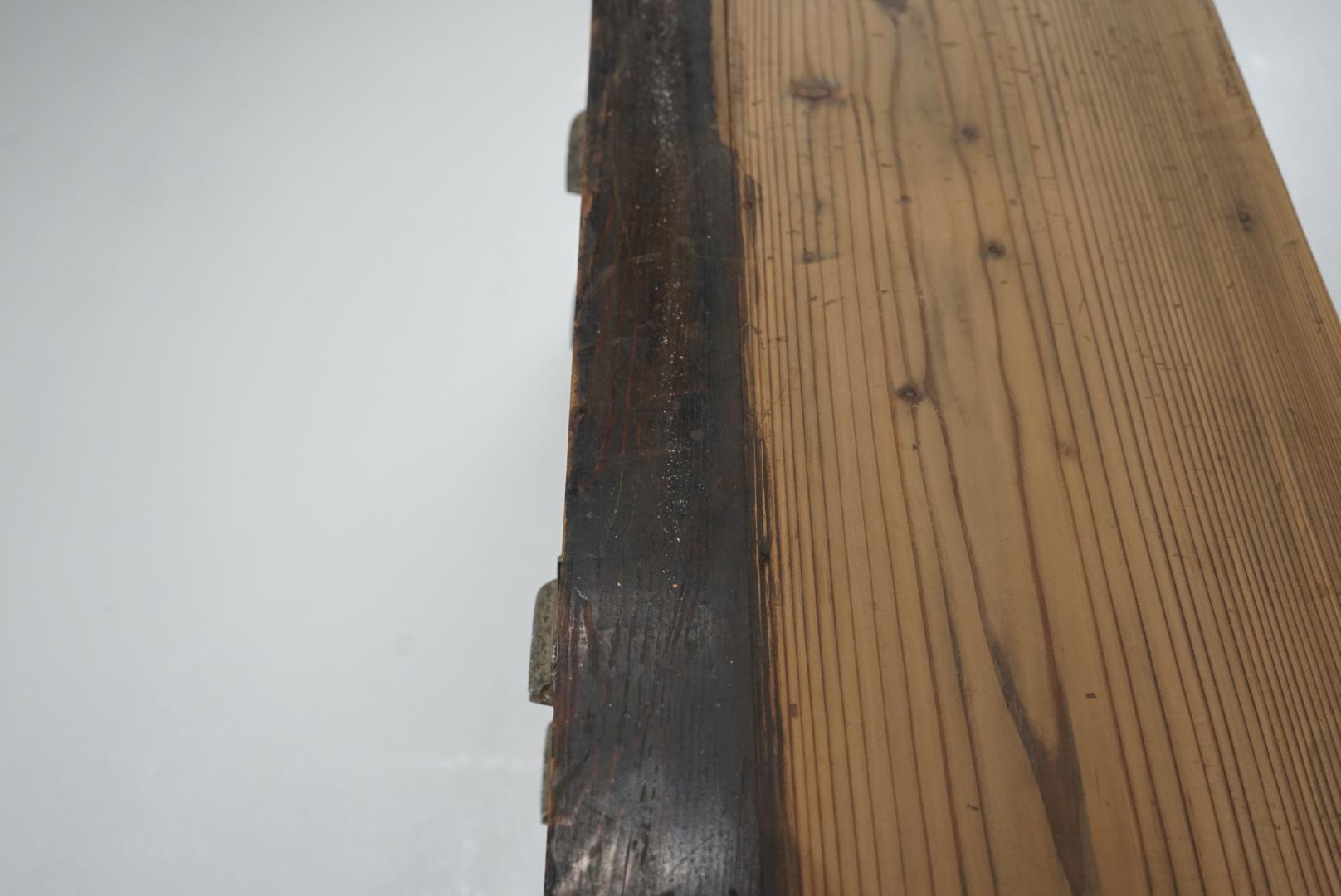 20th Century Japanese Antique Drawer storage shelf black chest Japandi For Sale