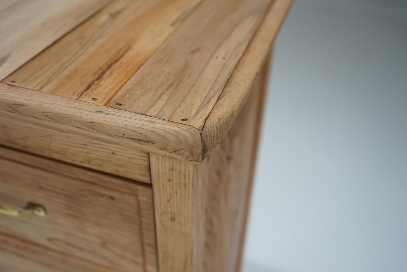 20th Century Japanese Antique Drawer storage shelf chest Japandi For Sale