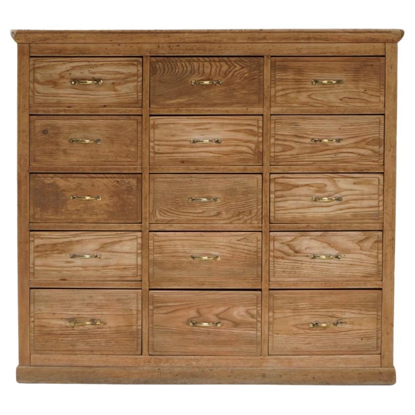 Japanese Antique Drawer storage shelf chest Japandi