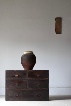 Japanese Antique Drawer / Storage Tansu / 1868-1912s / Wabi-Sabi Mingei