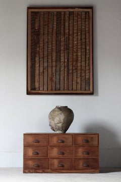 Japanese Antique Drawer / Storage Tansu / 1900-1930s / Wabi-Sabi Mingei