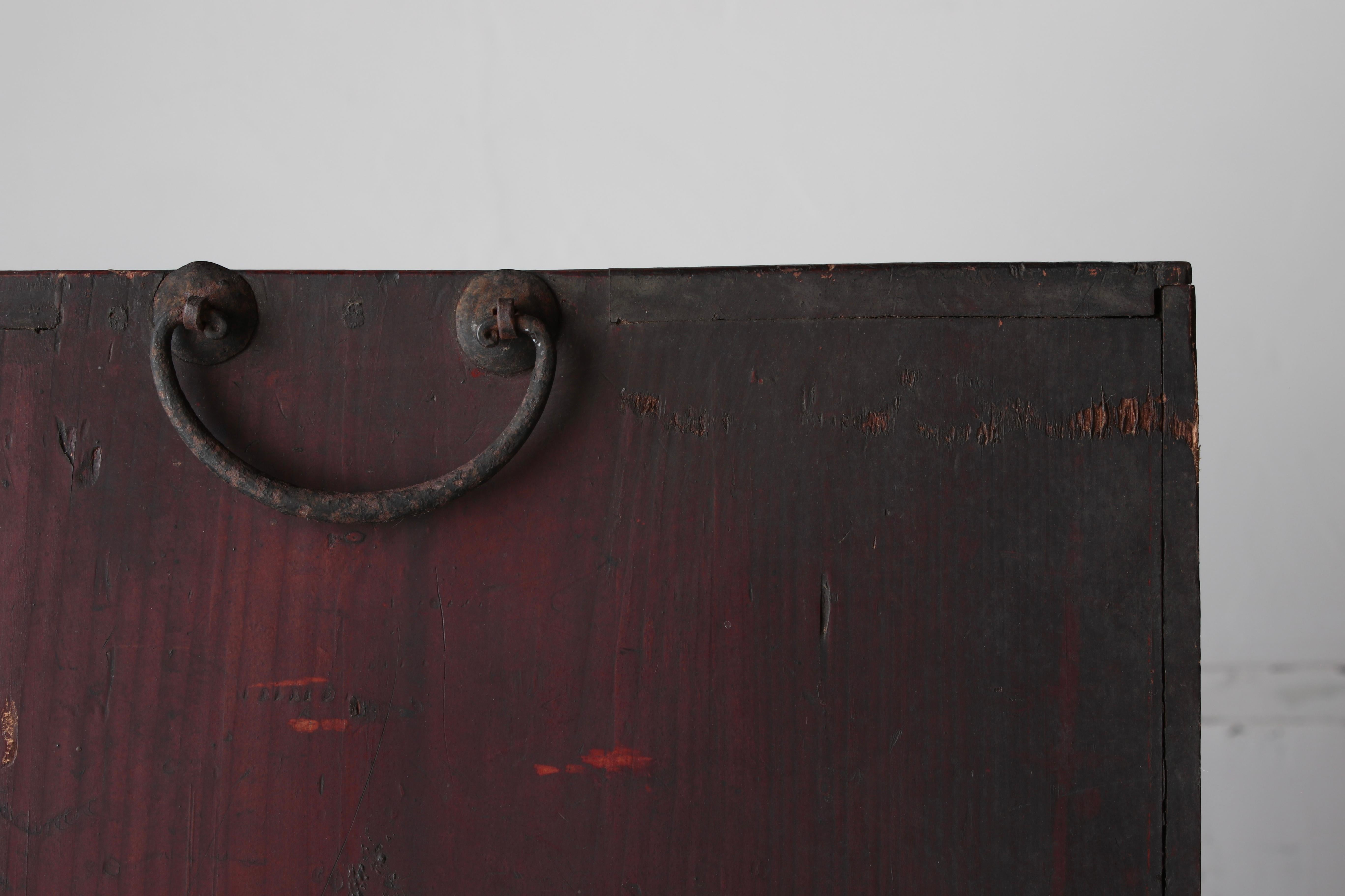 Japanese Antique Drawer / Storage Tansu / 1912s / Wabi-Sabi Mingei For Sale 7