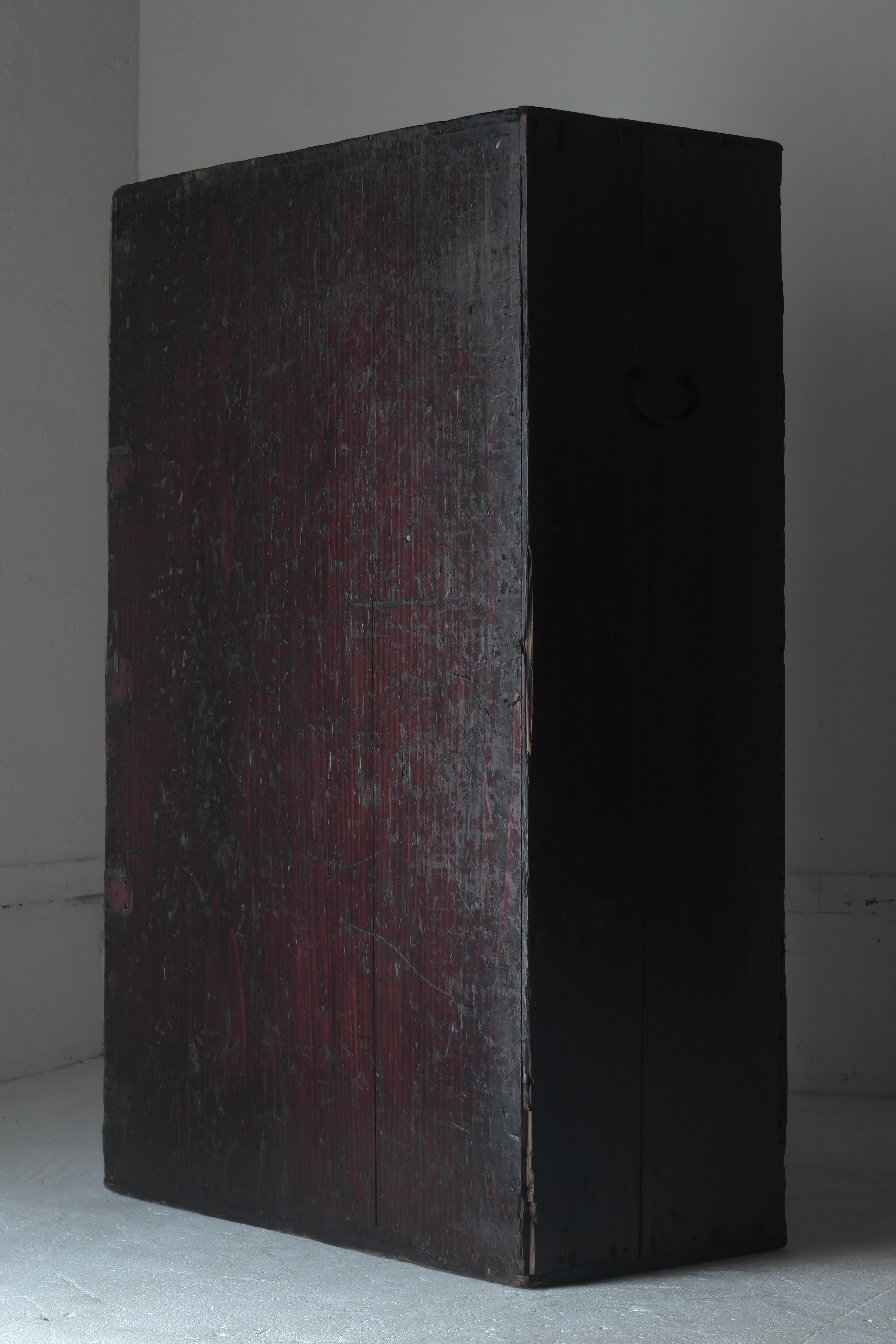 Cajonera Antigua Japonesa / Tansu Cajonera / 1868-1912s Wabi-Sabi en venta 4