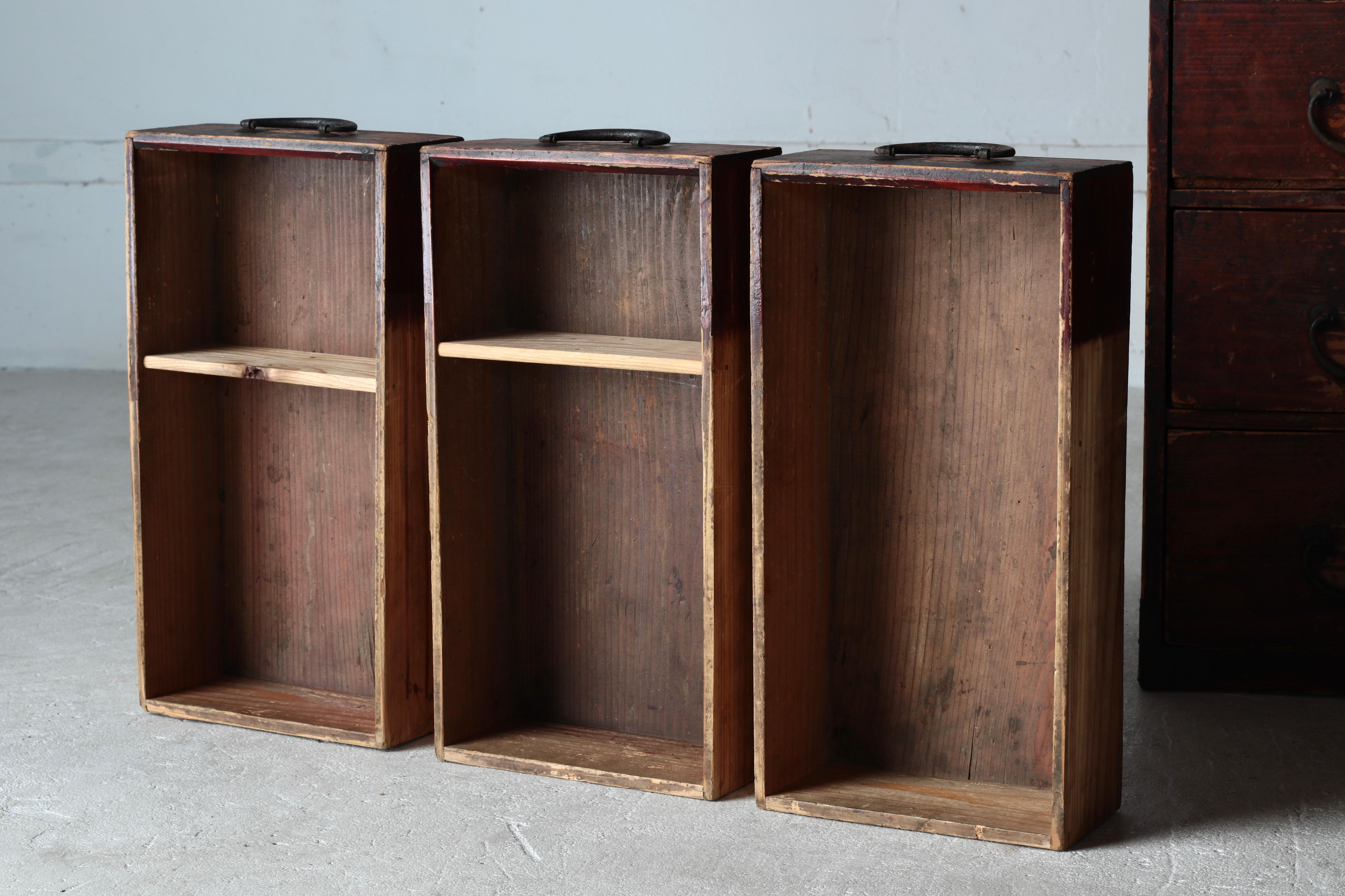 Japanese Antique Drawer / Tansu Storage / 1868-1912s / Wabi-Sabi Mingei For Sale 12