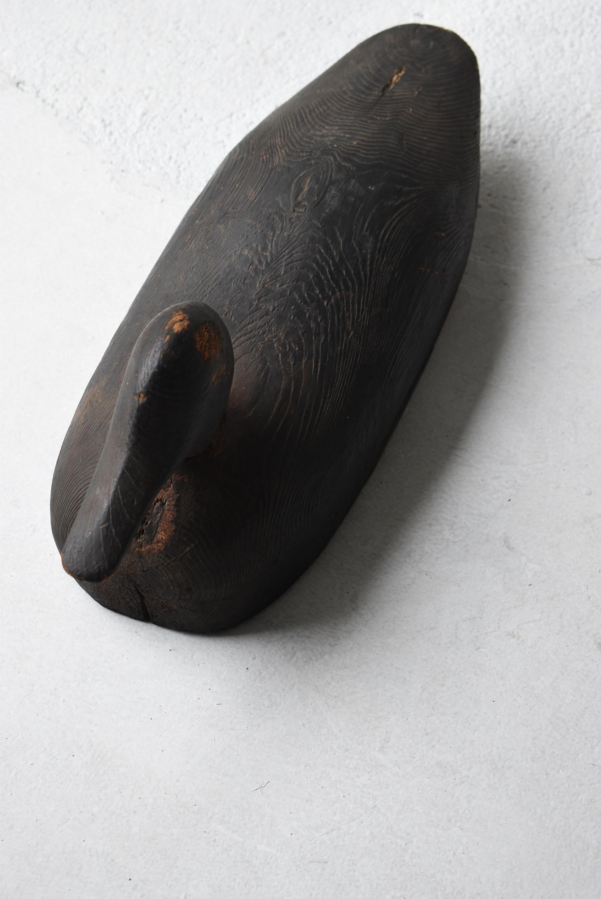 Décoyeur de canard japonaise des années 1920-1940/Objet de figurine Wabisabi en vente 7