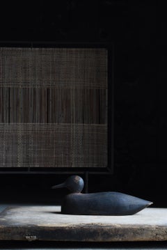 Japanese Antique Duck Decoy 1920s-1940s / Figurine Object Wabisabi