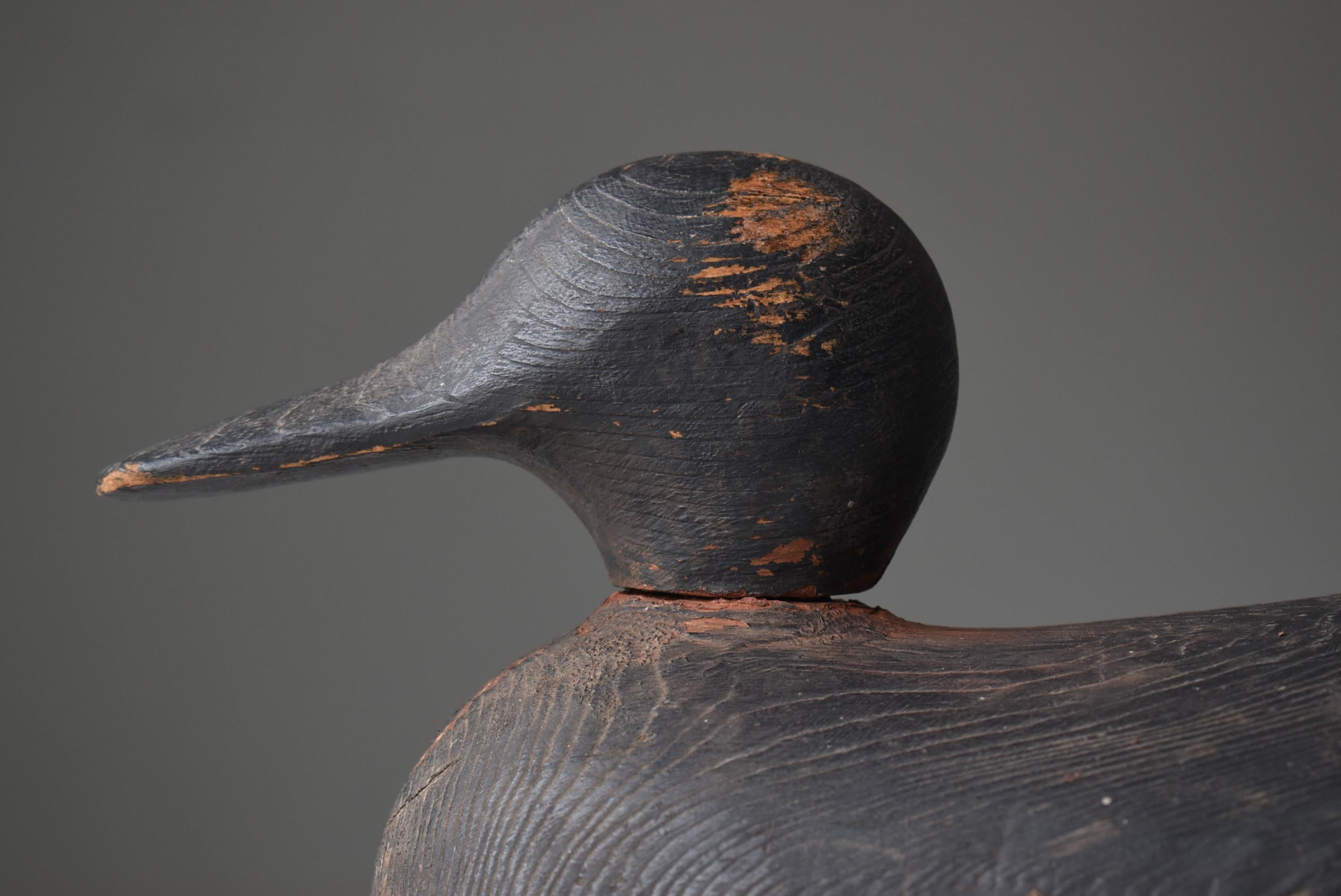 Japonais Décoyeur de canard japonaise des années 1920-1940/Objet de figurine Wabisabi en vente