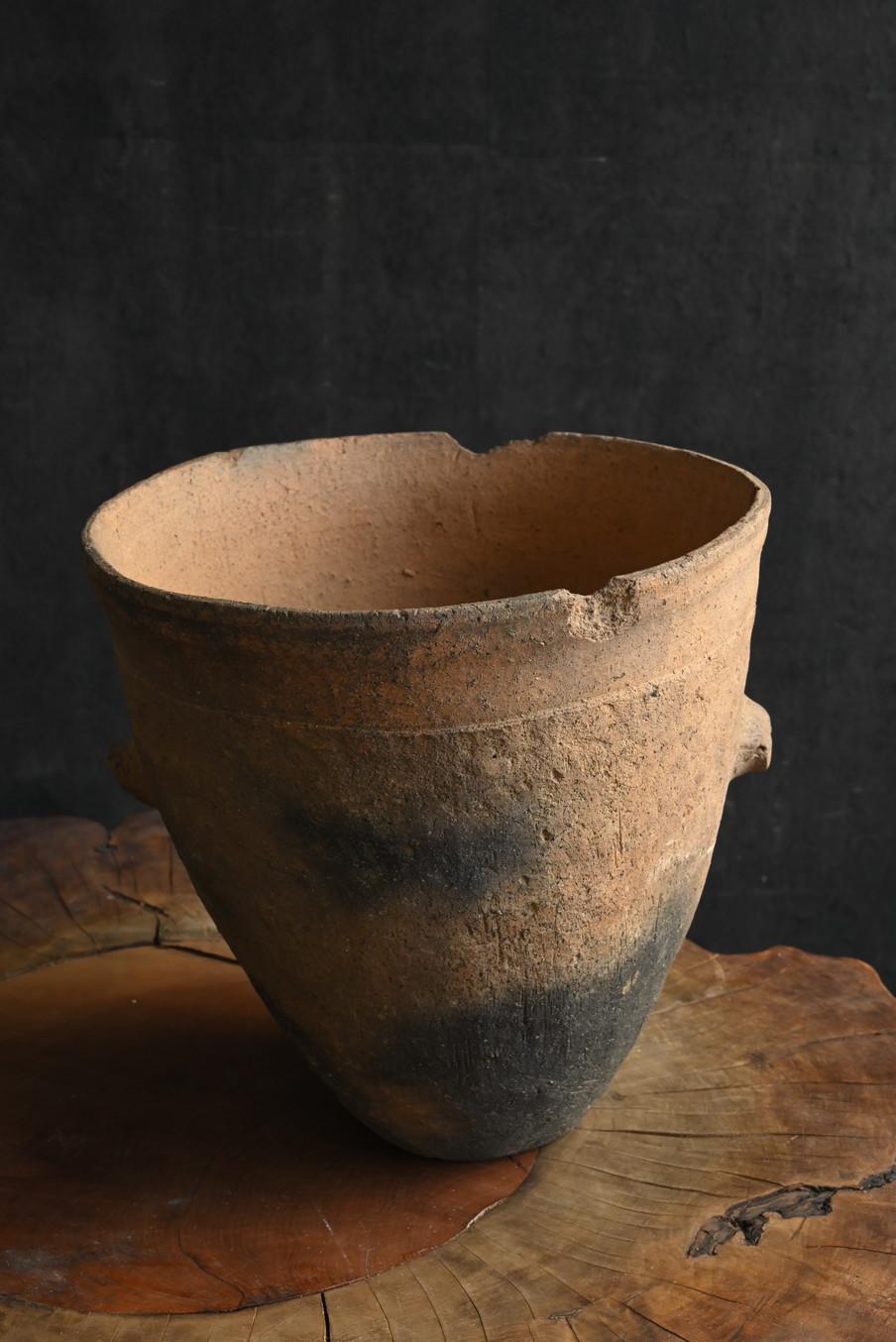 Poteries Vaisselle japonaise ancienne/objetsWabi-sabi/ poterie non émaillée en vente