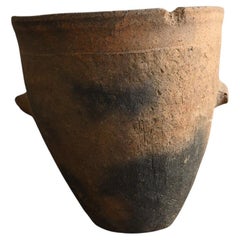 Japanese antique earthenware/Wabi-sabi objects/Unglazed pottery