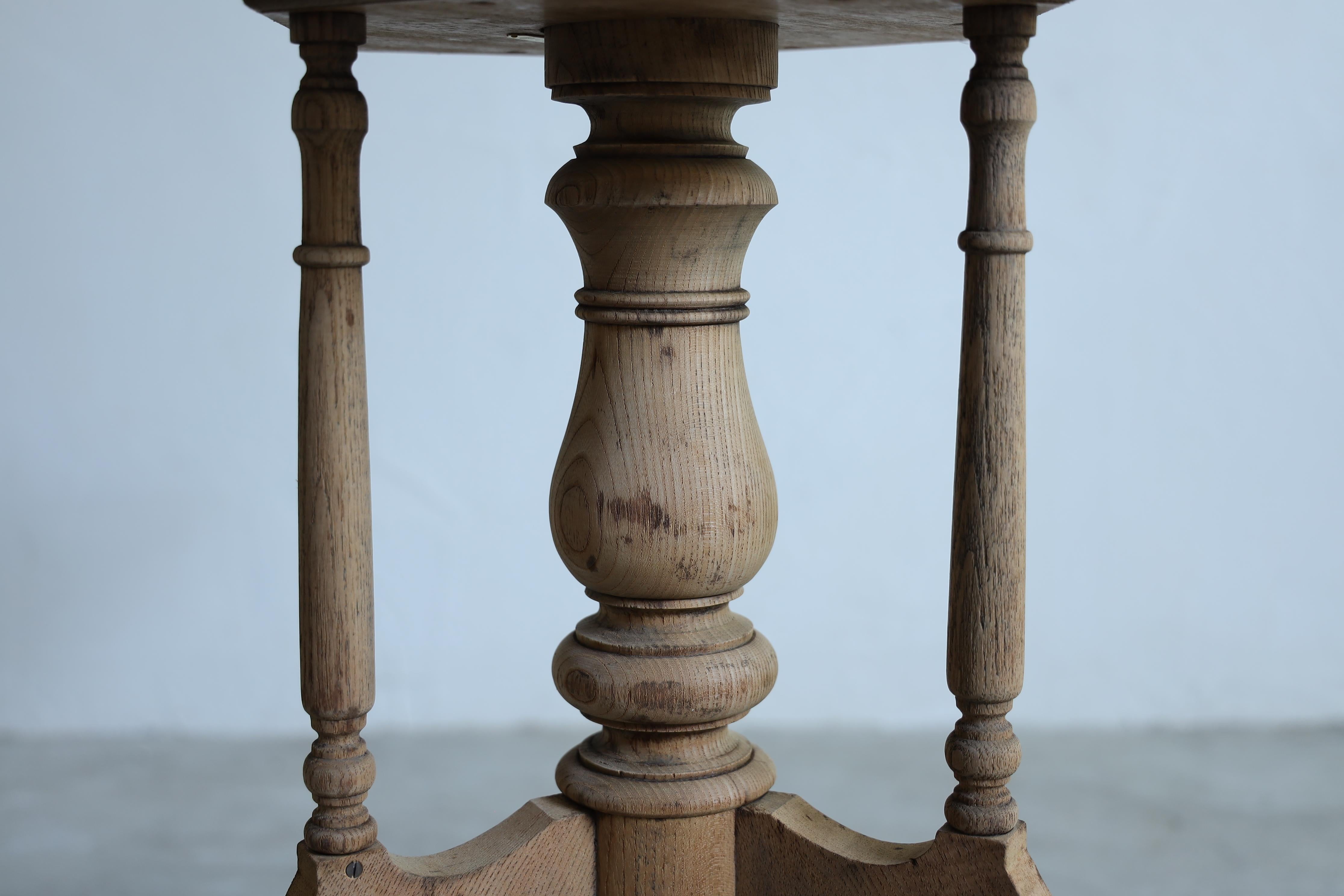 Table de café japonaise ancienne et élégante, Wabi-sabi, Japandi Bon état - En vente à Katori-Shi, 12