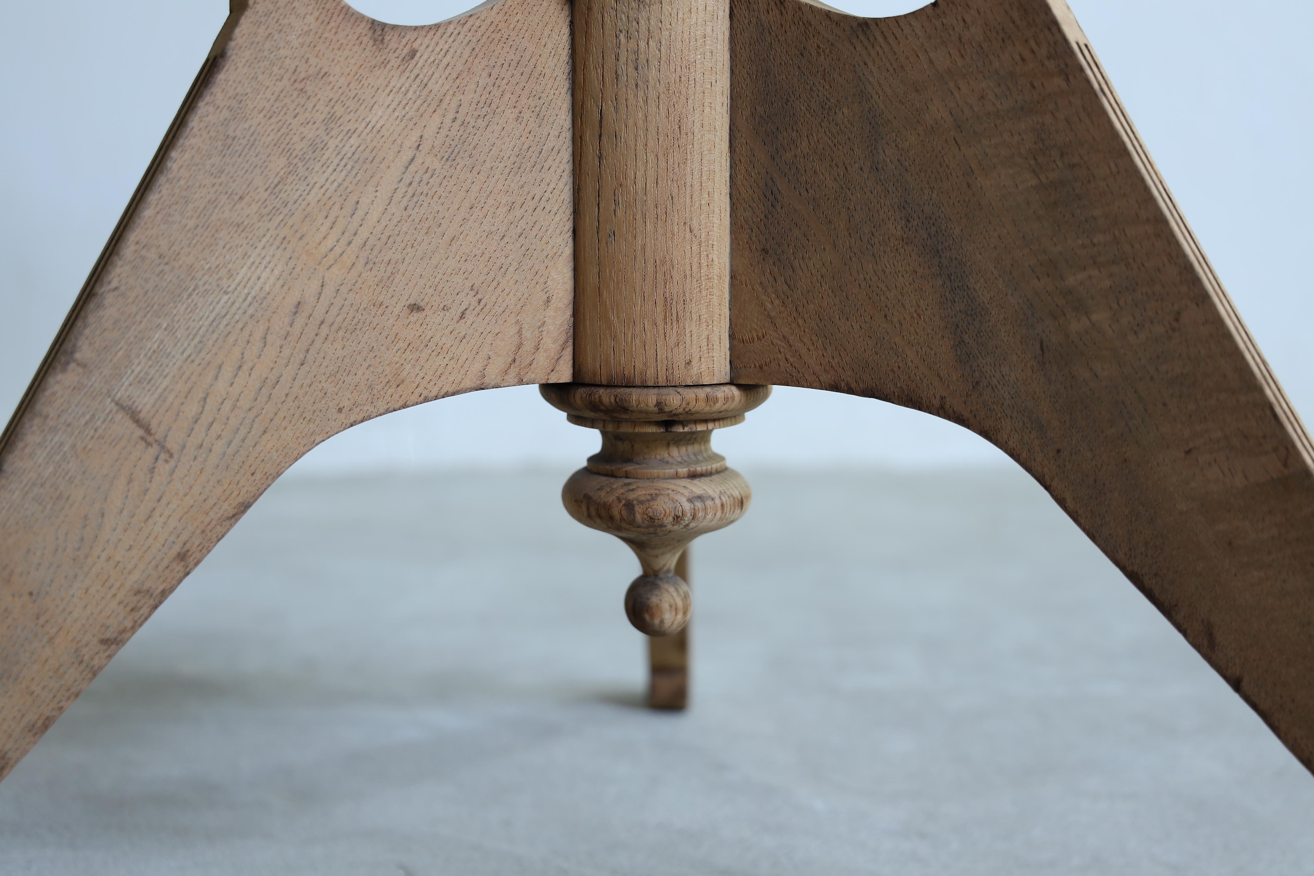 20ième siècle Table de café japonaise ancienne et élégante, Wabi-sabi, Japandi en vente