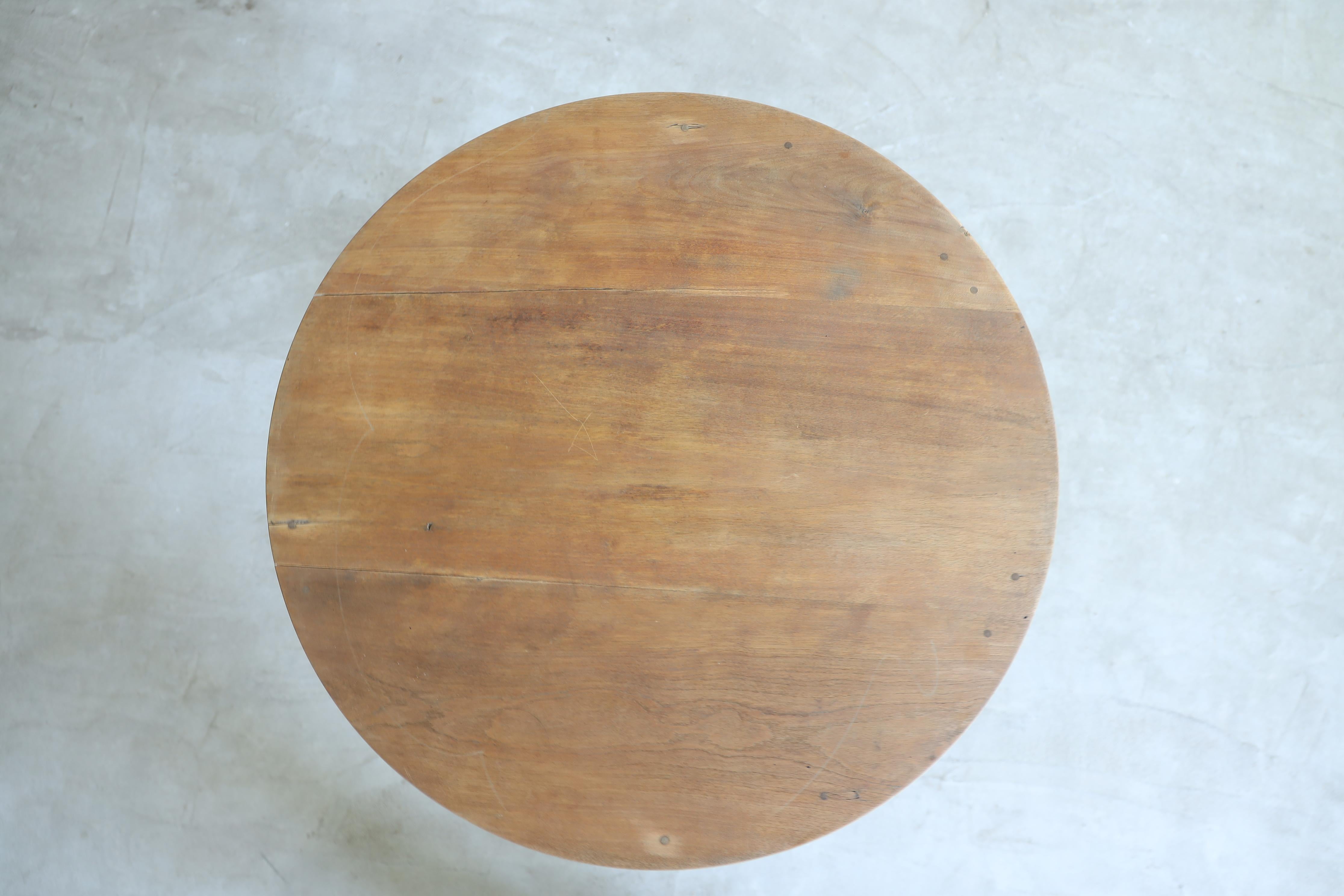Bois Table de café japonaise ancienne et élégante, Wabi-sabi, Japandi en vente