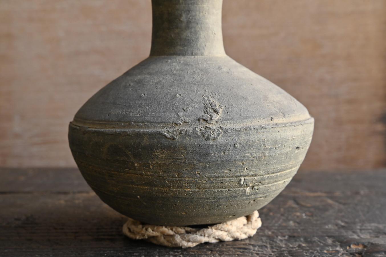 Japanese antique excavated jar / excavated earthenware / “Sueki”/ flower vase 5