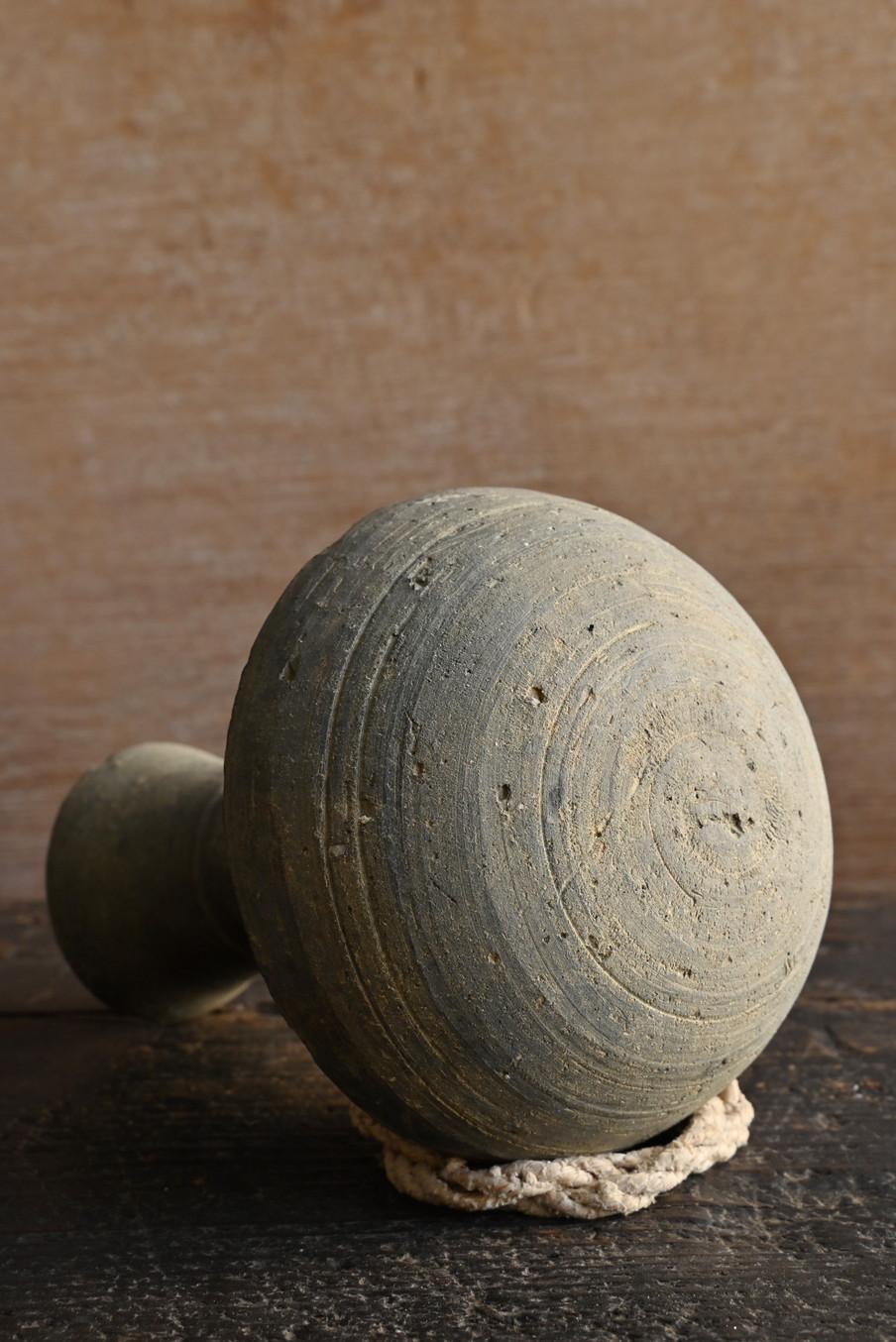 Japanese antique excavated jar / excavated earthenware / “Sueki”/ flower vase 8