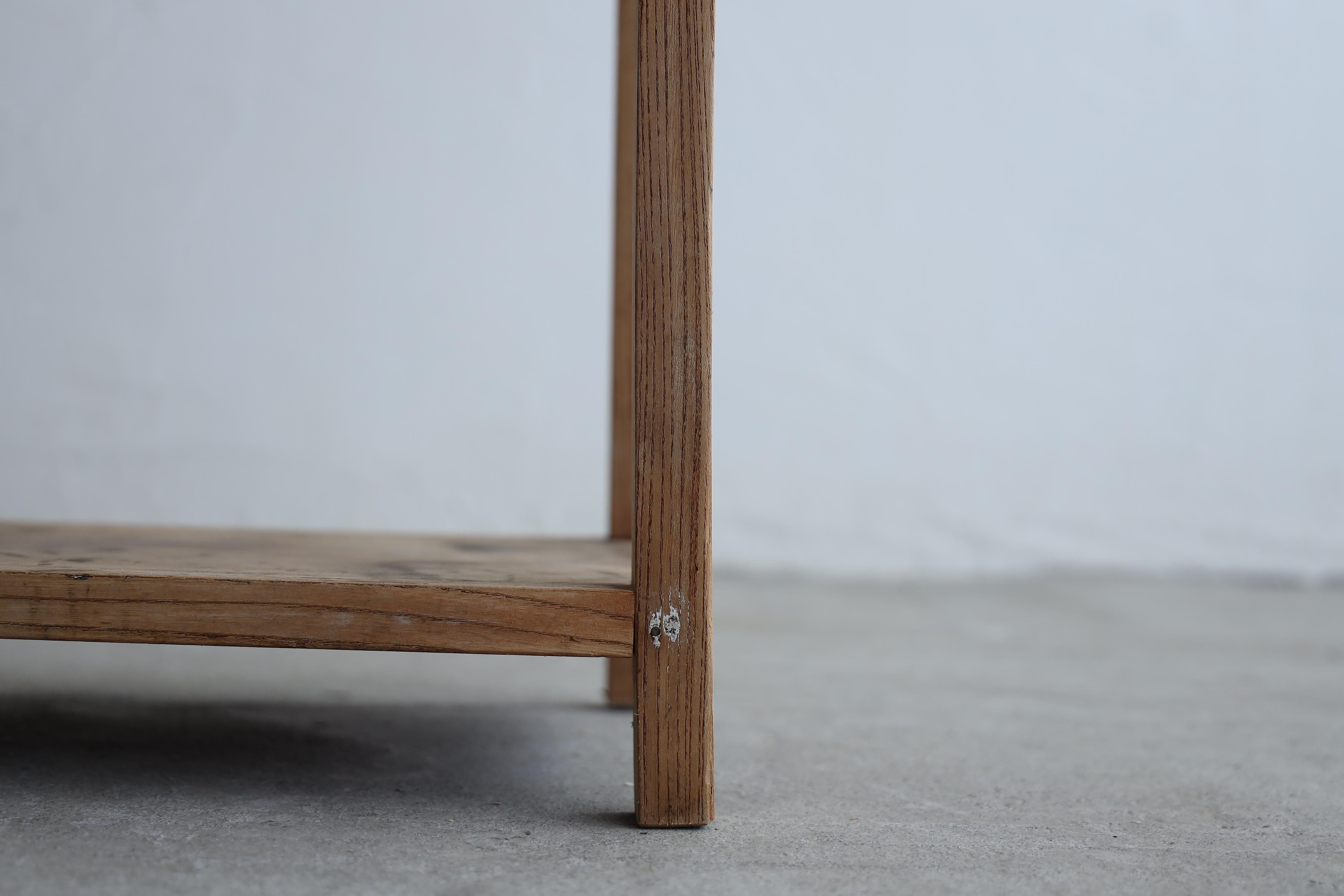Japanese Antique exhibition stand, Wabi-Sabi, Japandi For Sale 1
